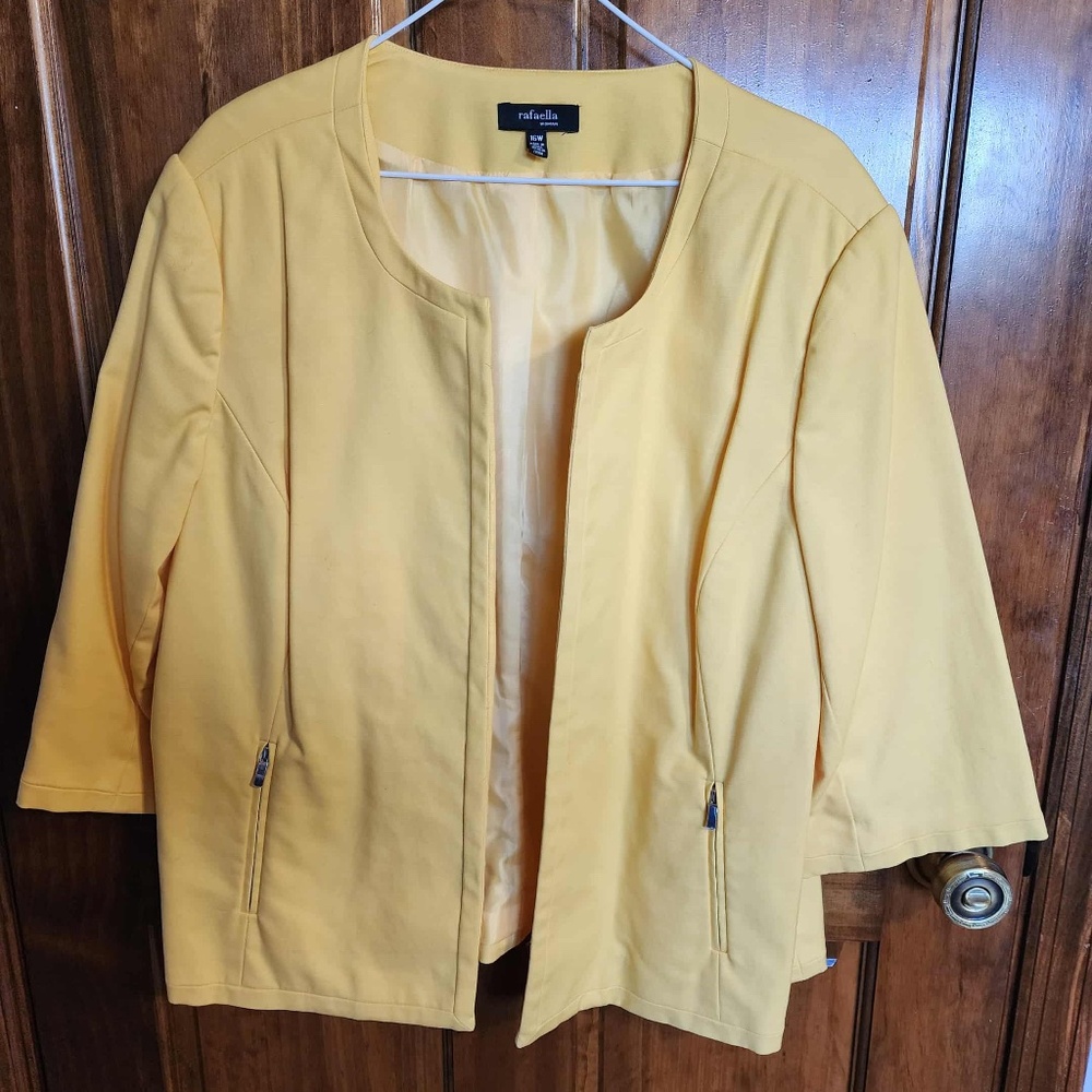 Yellow Rafaella Blazer